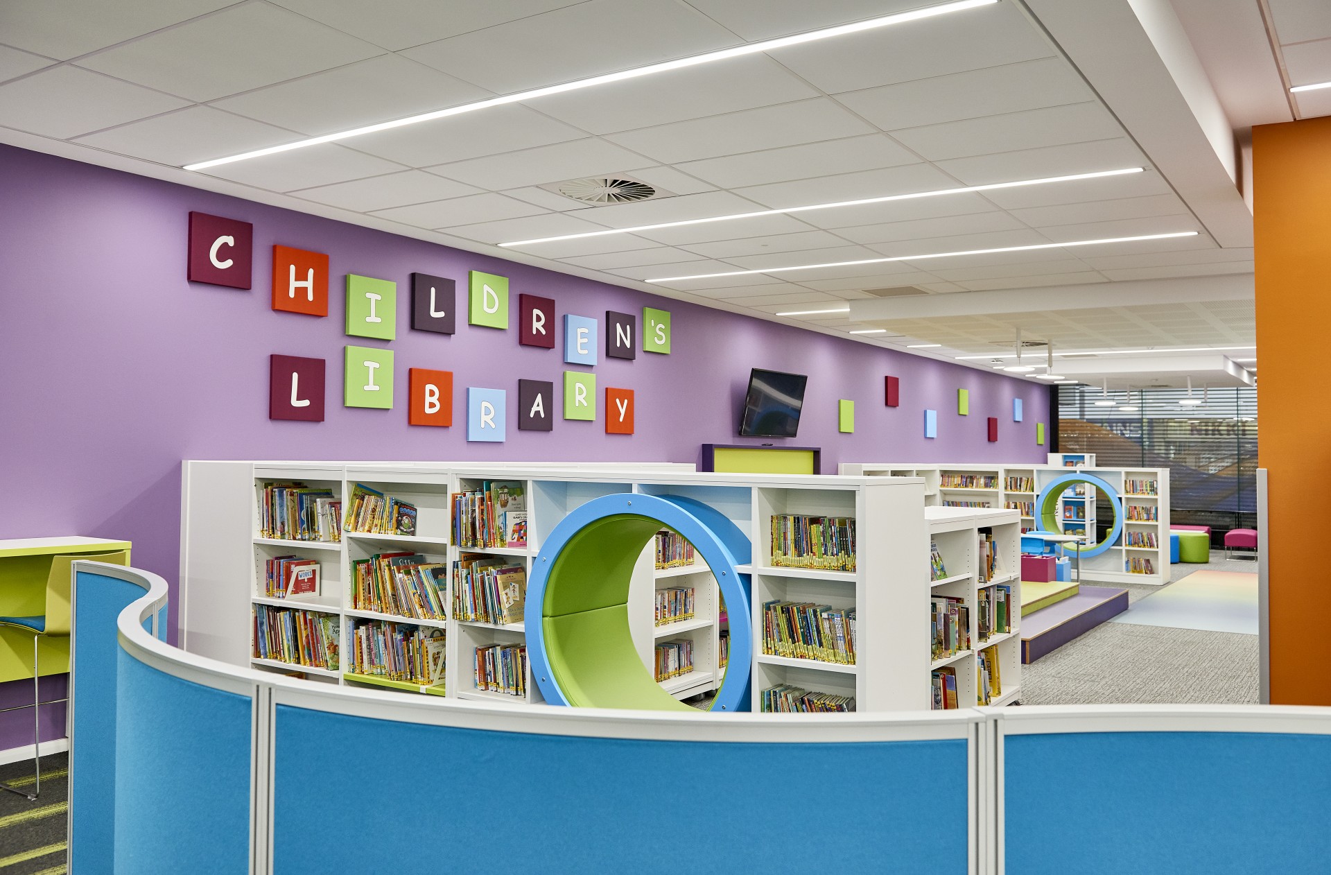 Edmonton Green Library, children section.