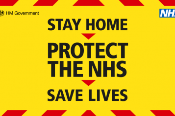 stay home, save lives, protect the NHS